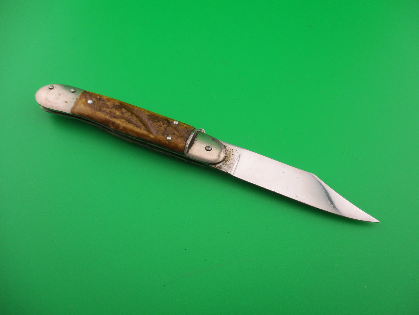 Garrido Toledo 15cm Spanish Stag Lever vintage Souvenir automatic knife