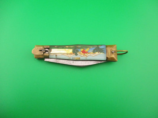 Siesta 19cm Japanese Lever Bullfighter tourist vintage automatic knife