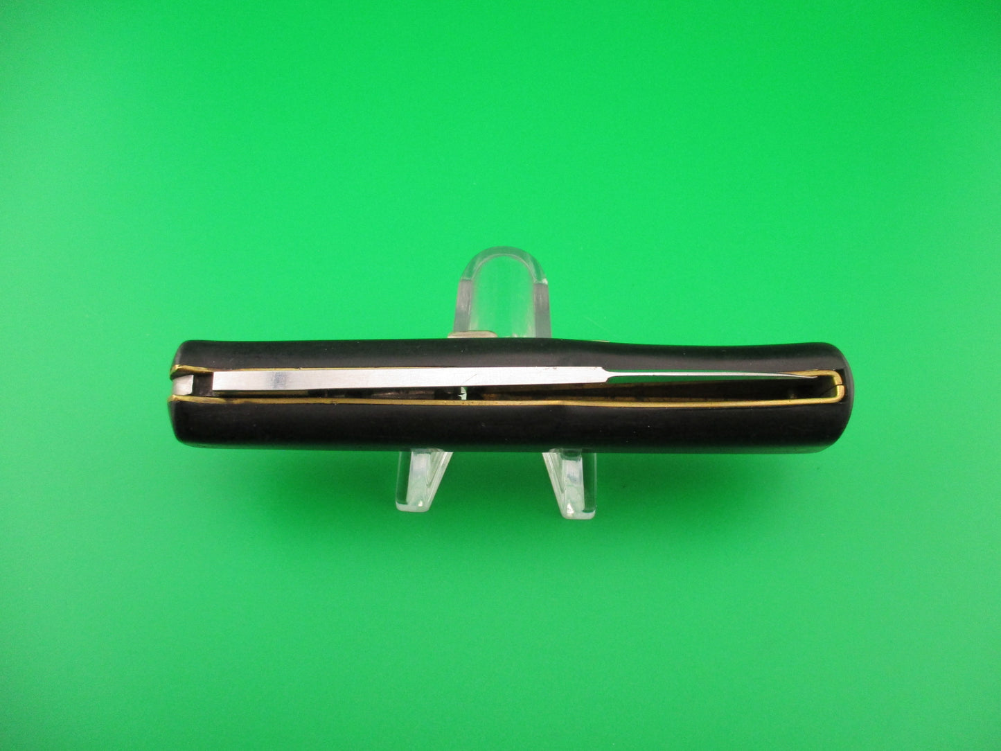Ackermannchen ROSTFREI 21cm Italian Rectangle button lockback automatic knife