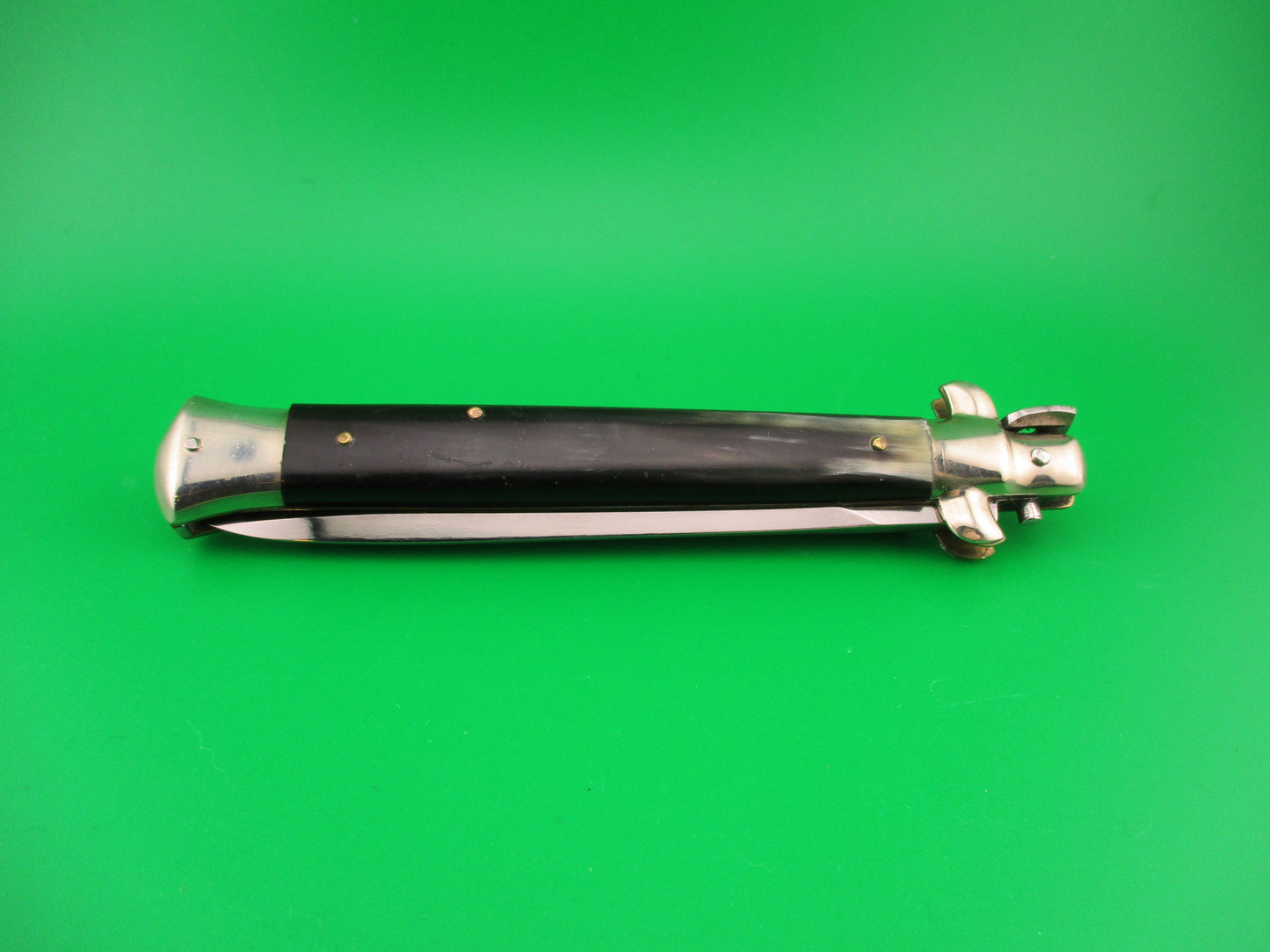 AGA CAMPOLIN 2018 28cm Italian Picklock Dagger Brazilian horn automatic knife