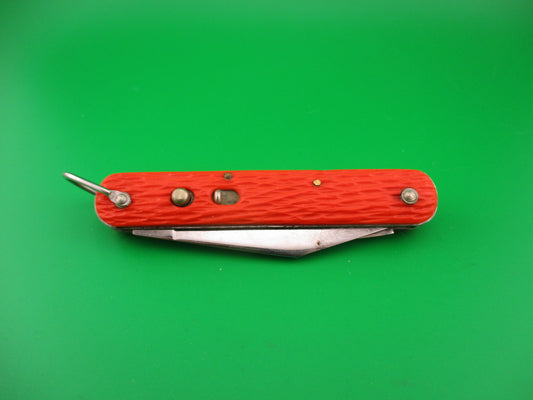 Schrade Walden vintage MC1 Orange military paratrooper switchblade