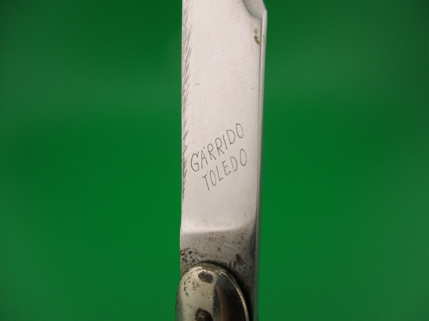 Garrido Toledo 15cm Spanish Stag Lever vintage Souvenir automatic knife