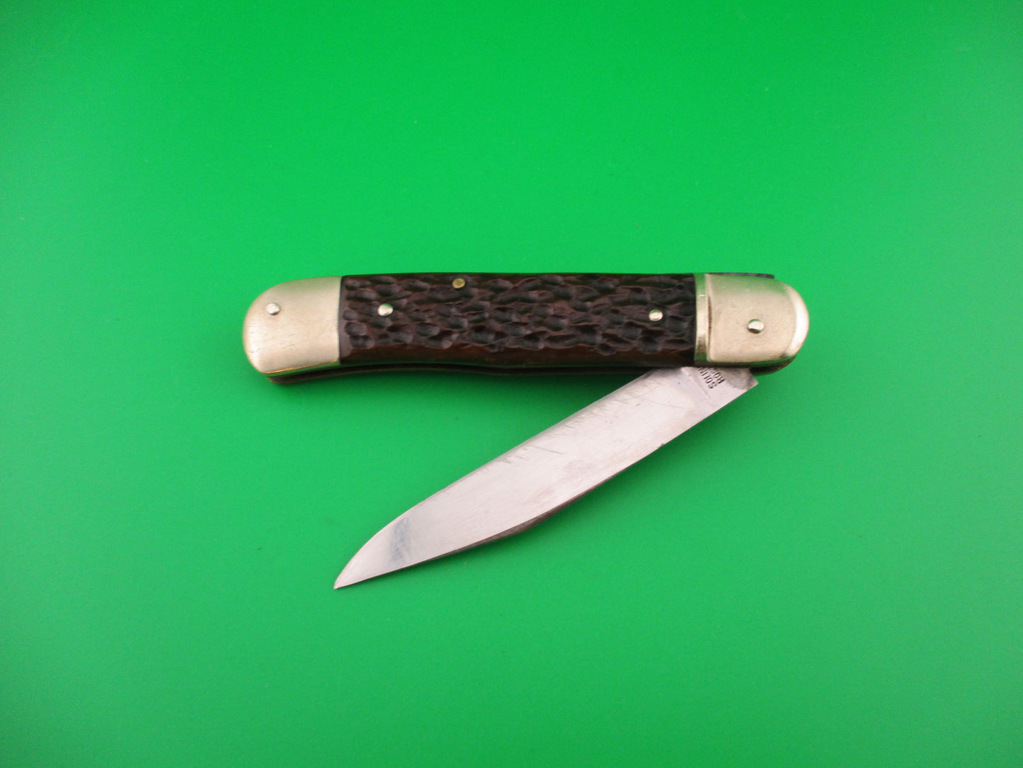 C.Lutters & CIE Solingen LOEWEN MESSER Lion 10cm German Lever switchblade