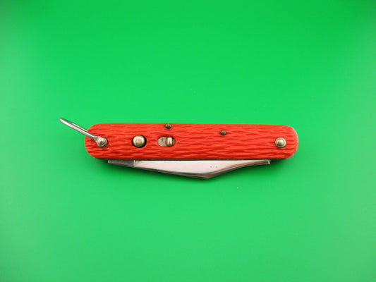 z Schrade Walden vintage MC1 Orange military paratrooper switchblade