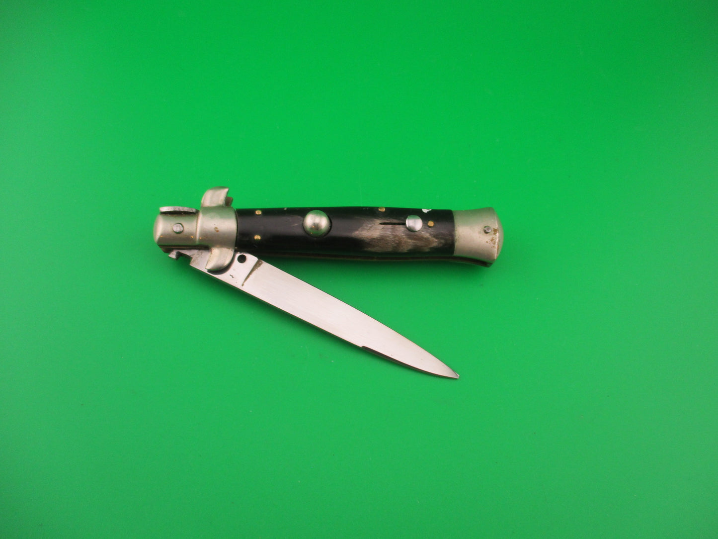 M ITALY INOX 18cm Italian Transitional stiletto 1960s automatic knife