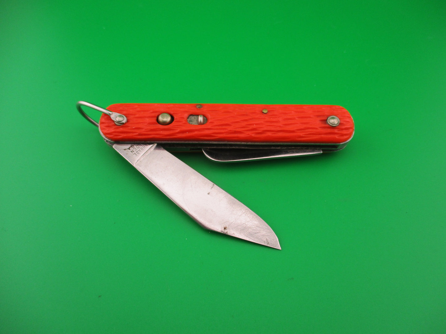 Schrade Walden vintage MC1 Orange military paratrooper switchblade