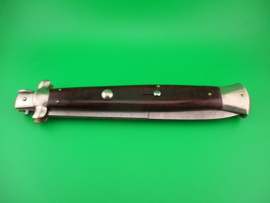 AGA CAMPOLIN 45cm Italian Swivel bolster Damascus bayonet 60th Anniv Automatic knife