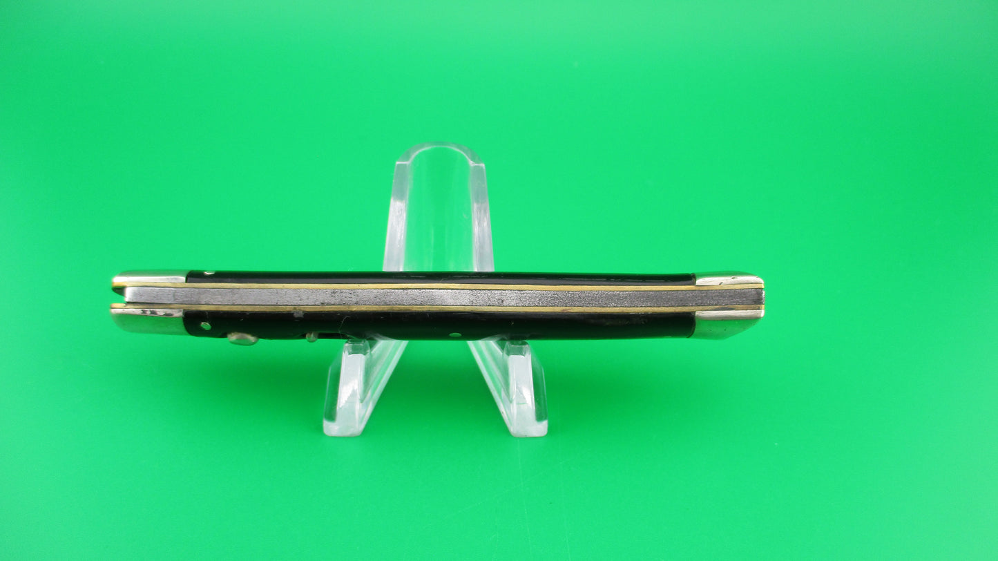 Schrade Cut Co Fishtail Black Vintage 1940s Switchblade knife