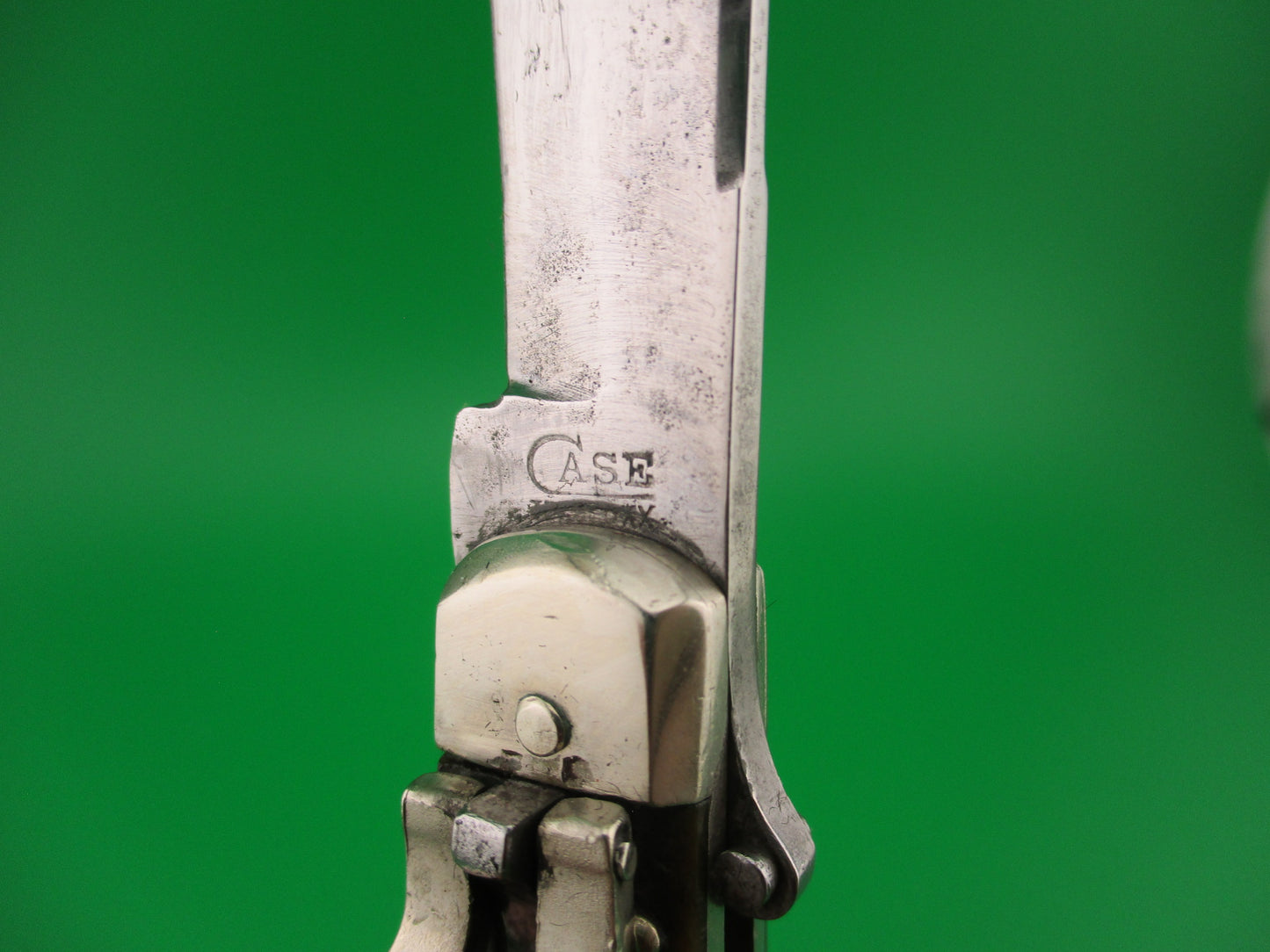 CASE TESTED XX 5161L Lever Stag vintage automatic knife