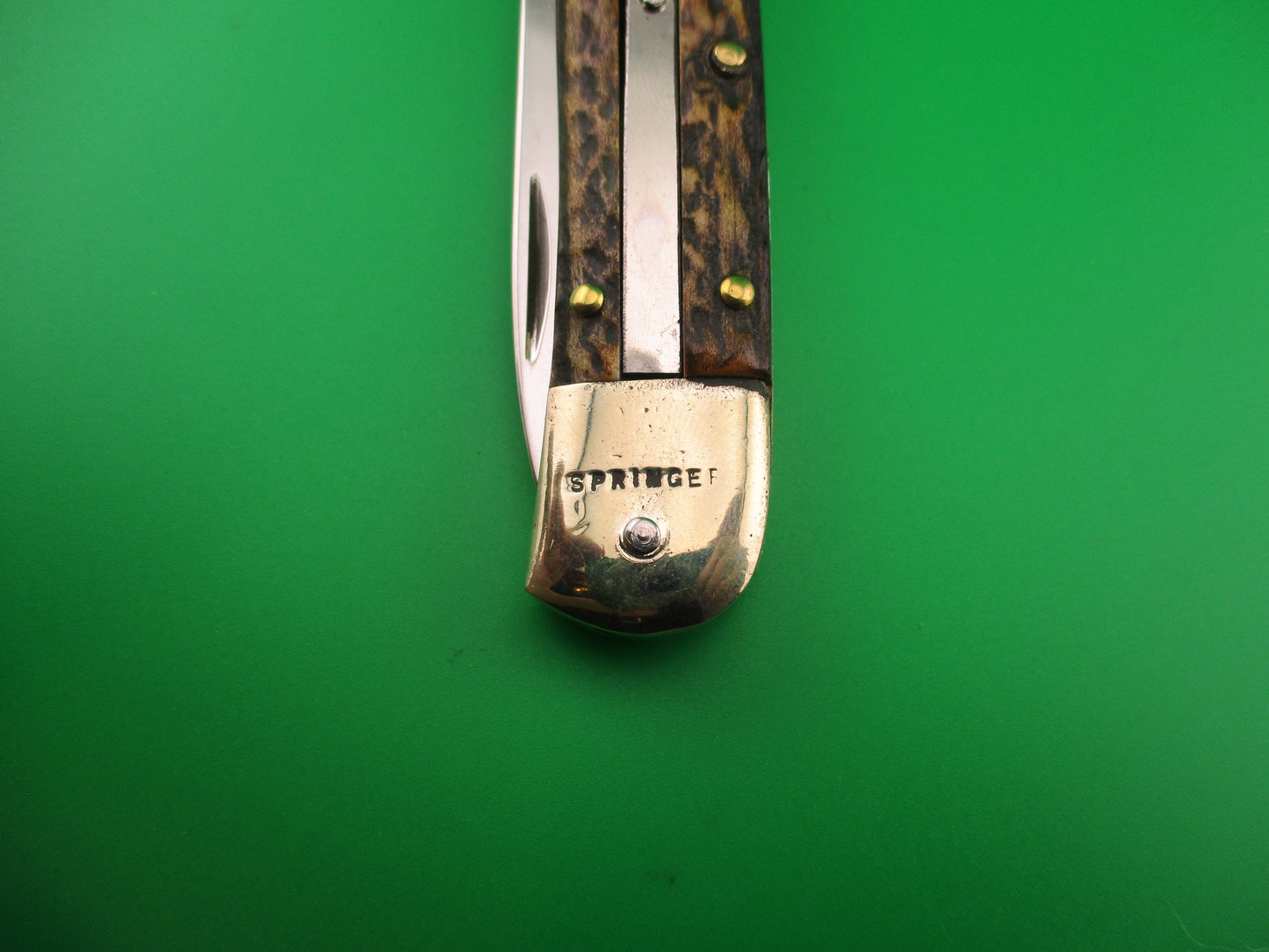 WEIDMANNS HEIL SOLINGEN GERMANY 11cm German Lever Shell Puller Stag Johnny Cade