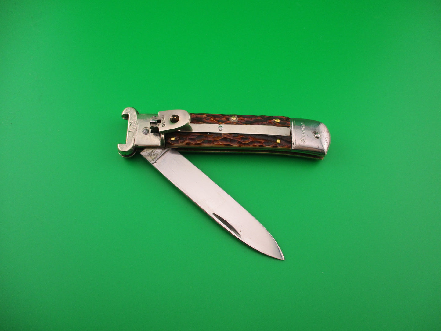 WEIDMANNS HEIL SOLINGEN GERMANY 11cm German Lever Shell Puller Jigged bone Johnny Cade