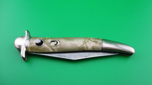Hammer Brand Imperial Toothpick Cracked Ice w/ finger guards switchblade