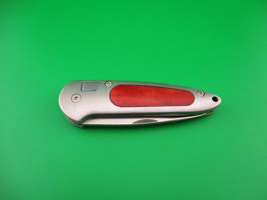 BOKER SOLINGEN GERMANY STAINLESS TOPLOCK II 18cm German Coilspring automatic