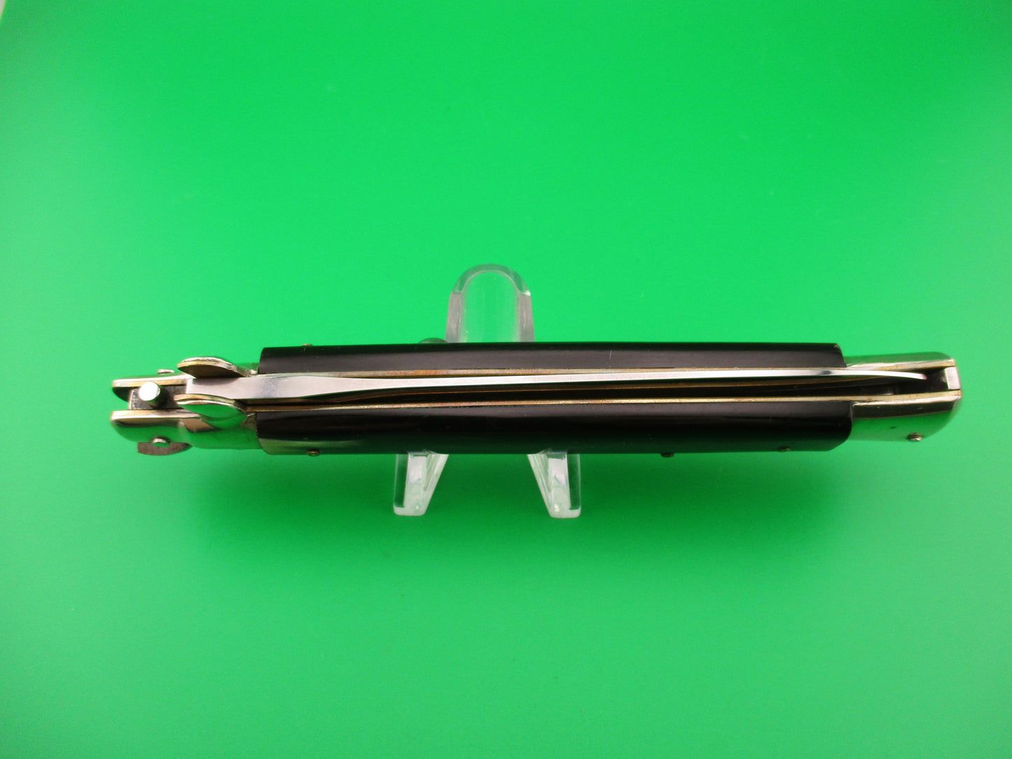 AGA CAMPOLIN 2018 28cm Italian Picklock Dagger Brazilian horn automatic knife