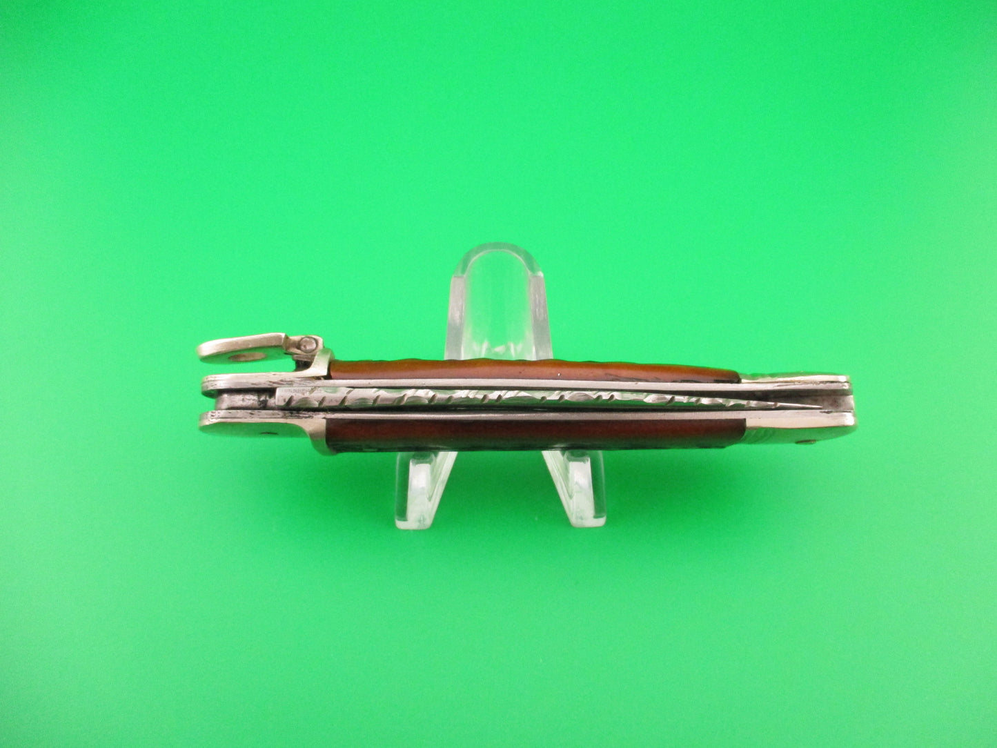 RC 10cm German Lever jigged bone SPRINGER automatic knife with file work