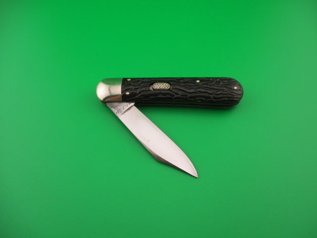 FLYLOCK #12000 Scout Clip blade Antique Automatic knife made in USA