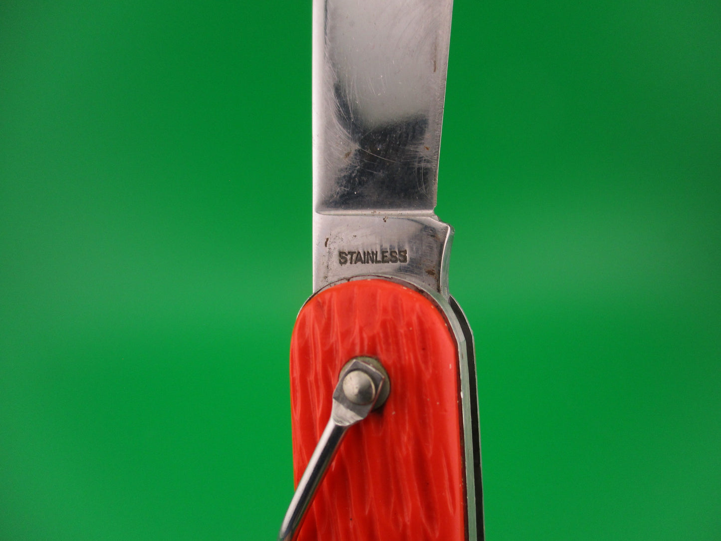 Schrade Walden vintage MC1 Orange military paratrooper switchblade