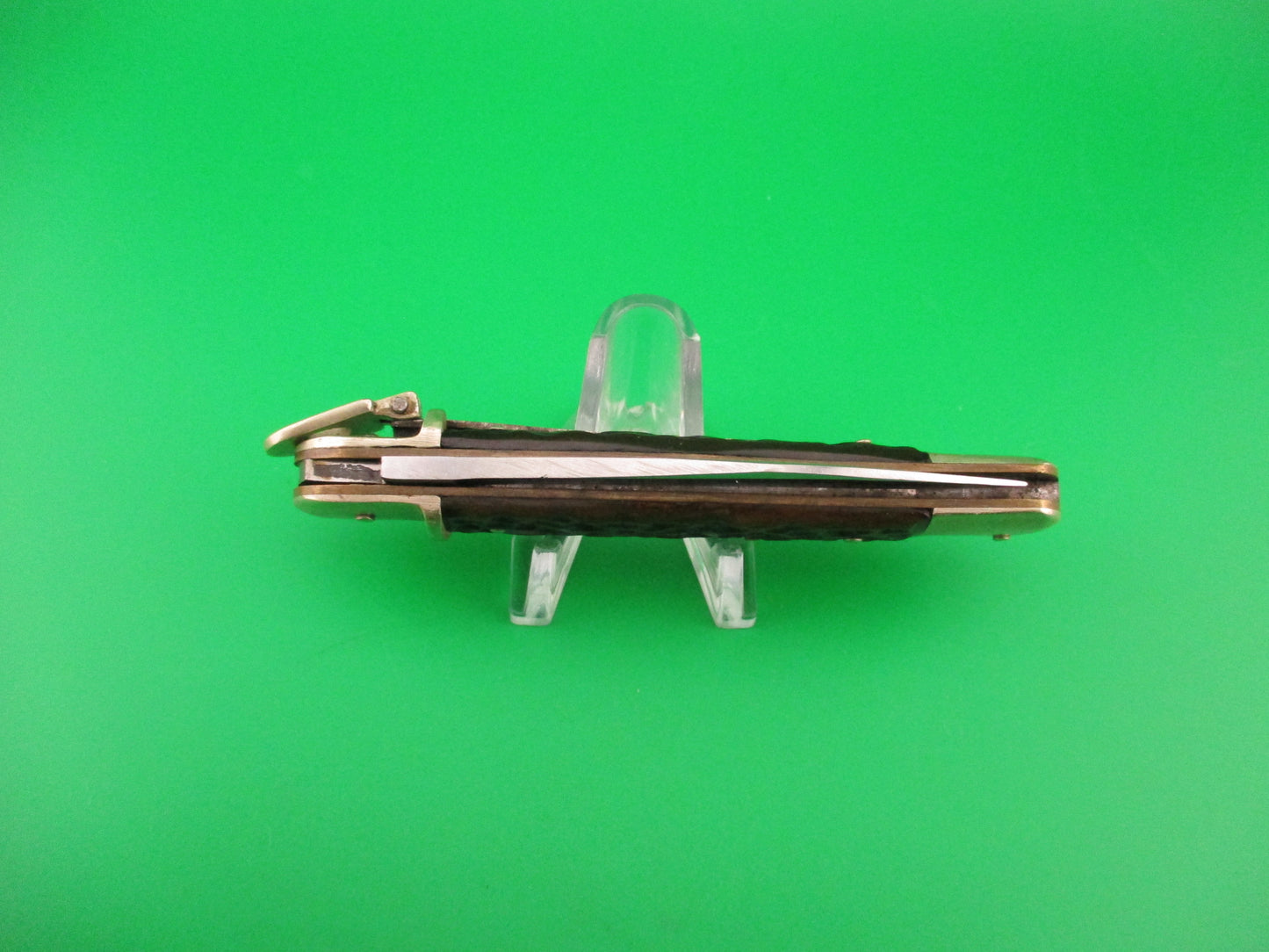 C.Lutters & CIE Solingen LOEWEN MESSER Lion 10cm German Lever switchblade