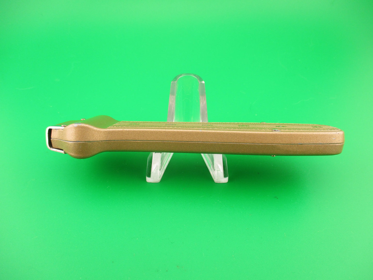 ROB KLAAS Kissing Crane 21cm Trapdoor OTF Gold smaller model automatic knife