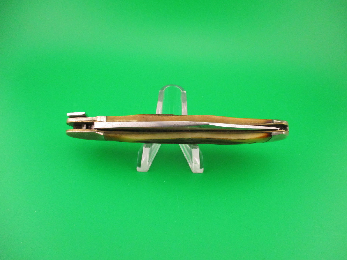 Aerial AC MFG Co Marinette, WIS Stag Lever K112 switchblade knife