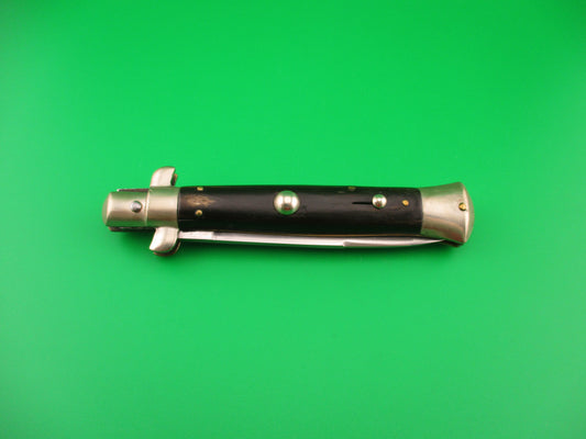 Rostfrei (slant) PATENT 20cm Italian Vintage BoBc Black automatic knife
