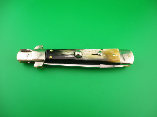RENZO PASCOTTO 28cm Frosolone Style picklock Brazilian horn automatic knife