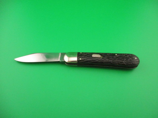 FLYLOCK #12000 Scout Clip blade Antique Automatic knife made in USA