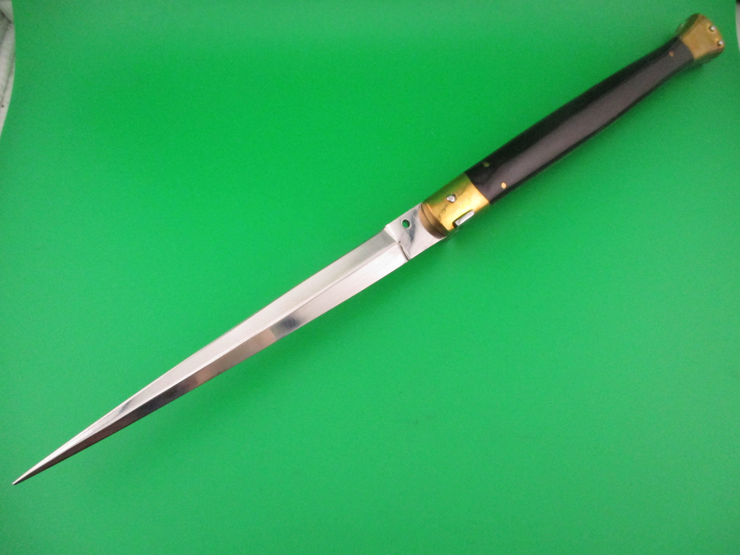 Custom 35cm Italian inspired Needle point Dagger picklock Wicked Stiletto knife