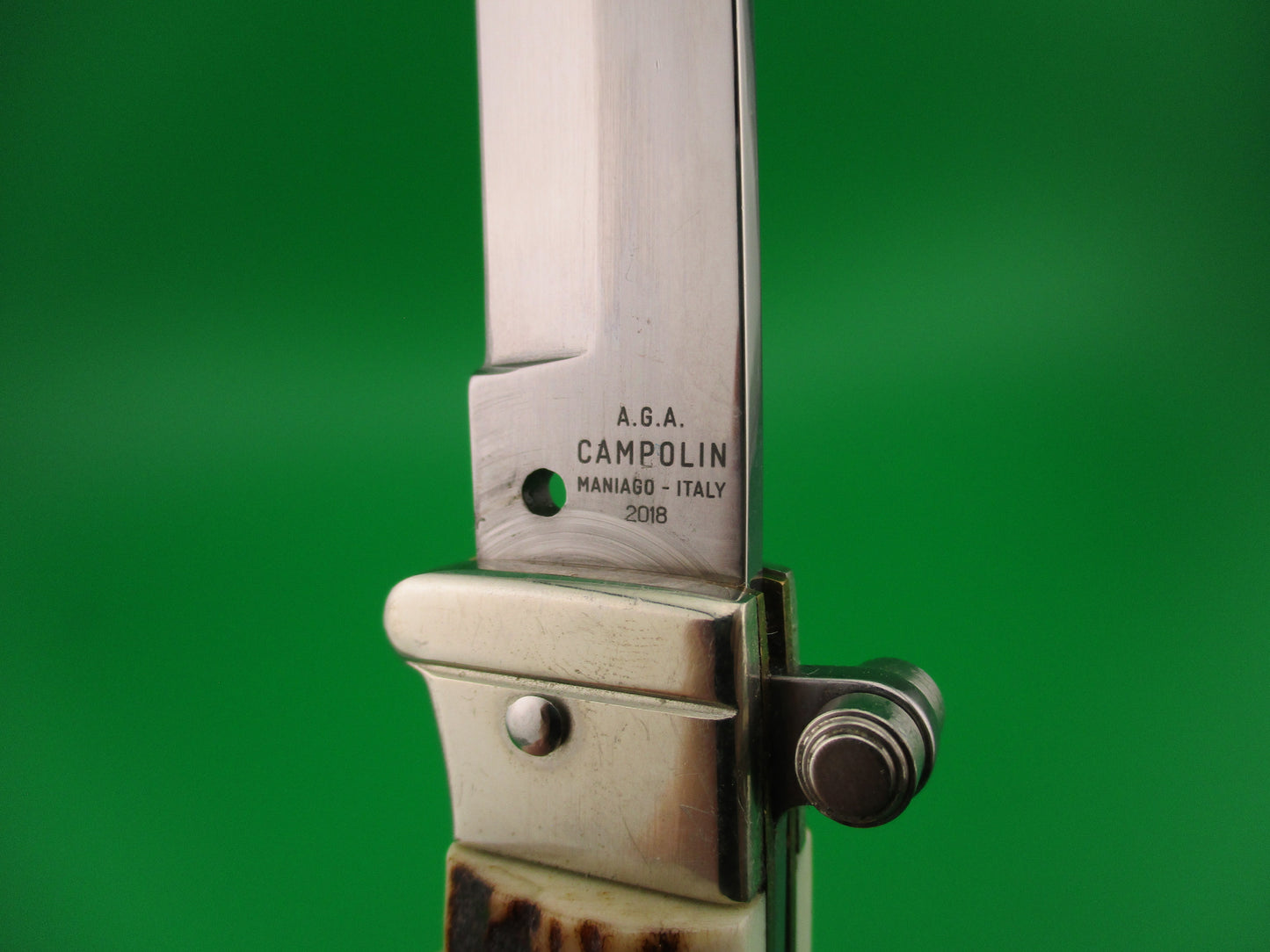 z AGA CAMPOLIN MANIAGO ITALY 2018 17cm Italian Stag Piccolo automatic 1st run
