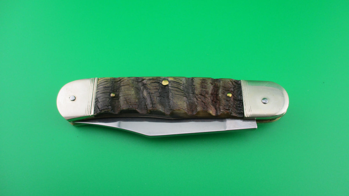 Hubertus 11cm Bighorn Edition Stainless SOLINGEN Lever switchblade kni