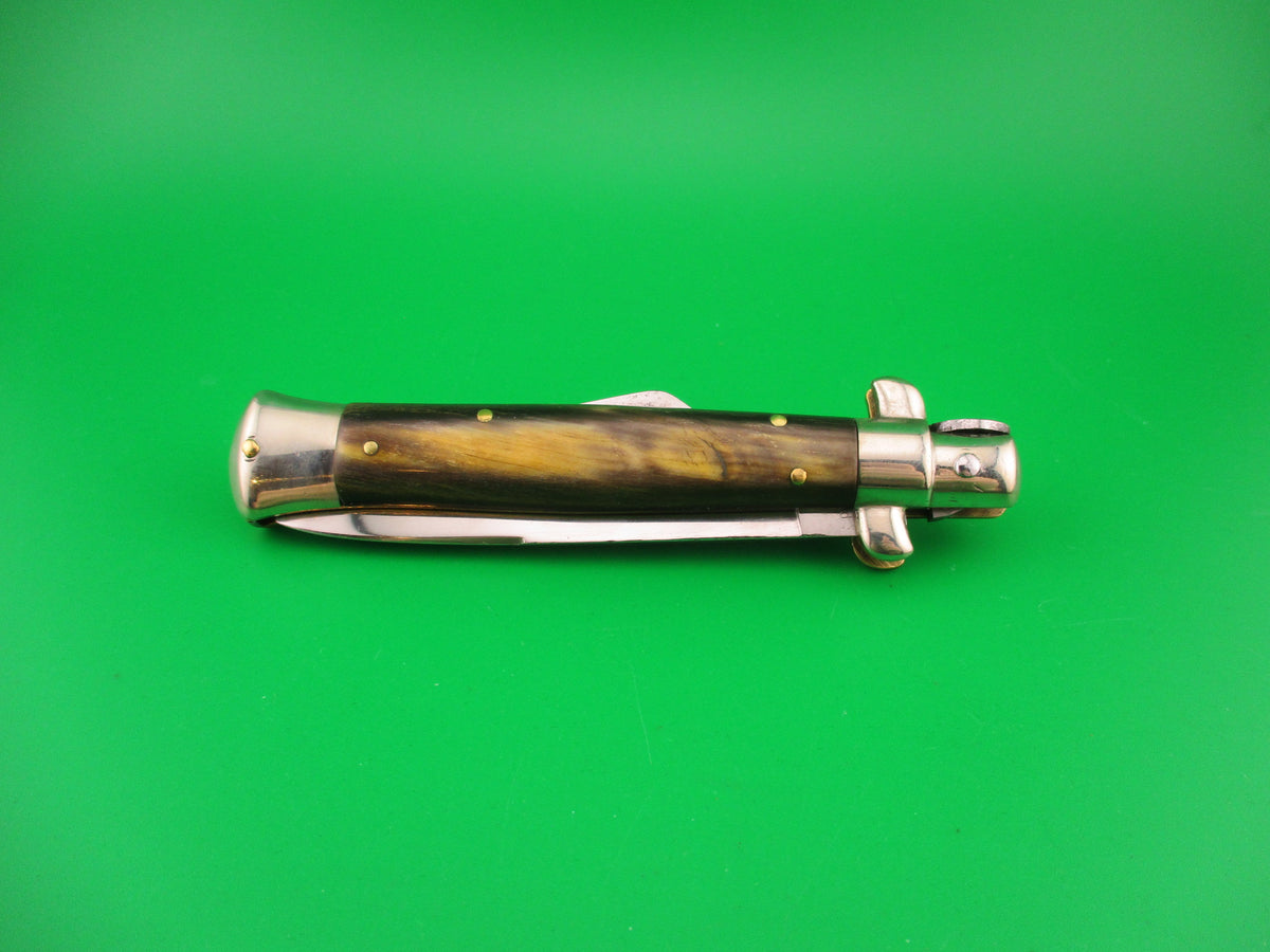 PATENT 20cm Italian Humpback stiletto 1960s Vintage automatic knife