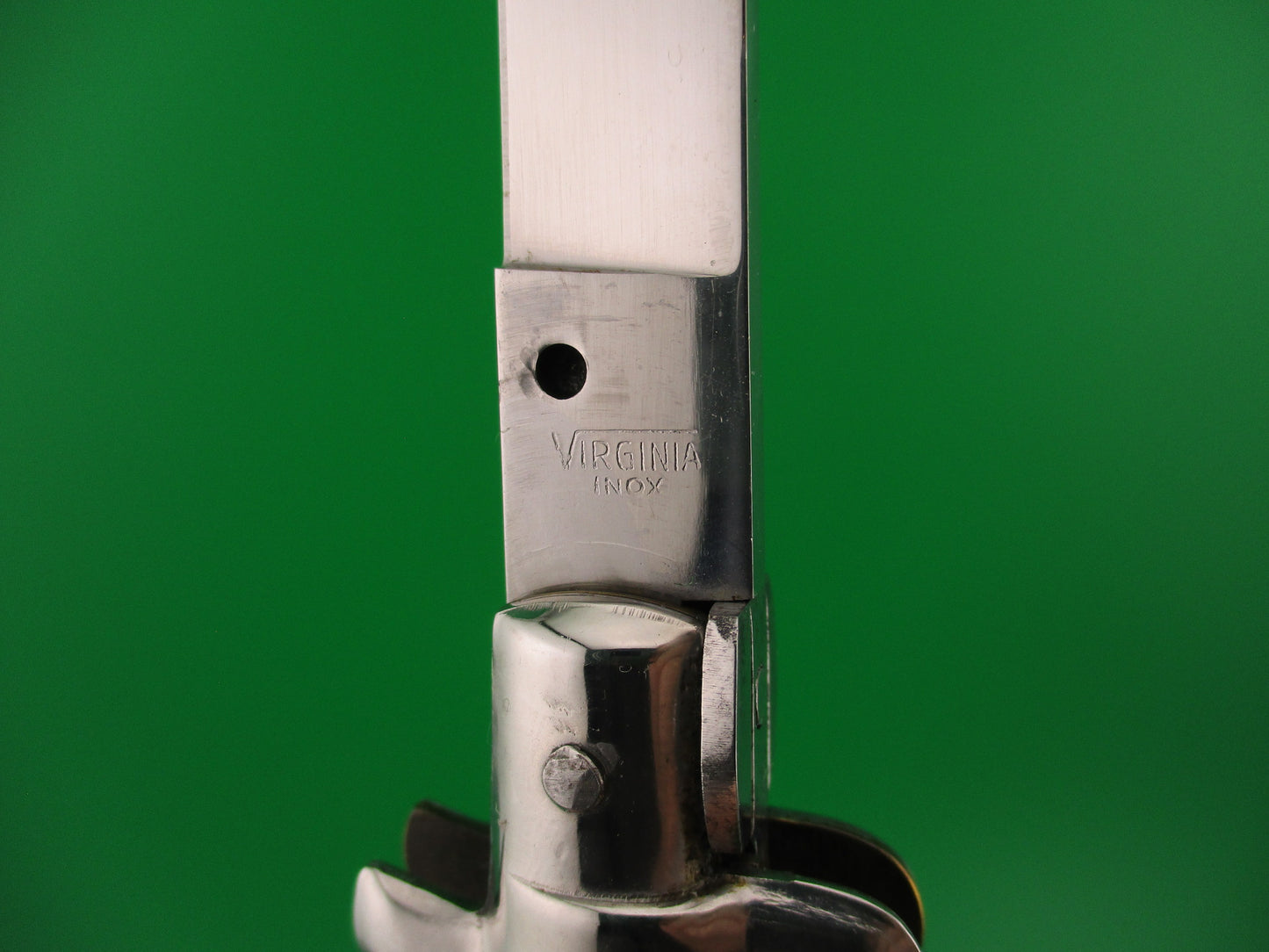 VIRGINIA INOX 33cm Italian Transitional Stiletto 1960s Vintage automatic knife