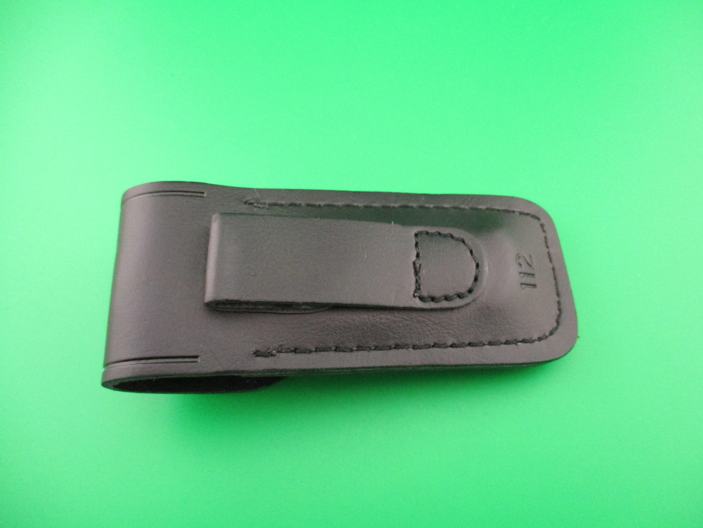 BUCK 112 Converted Automatic Double Action knife w file work & sheath