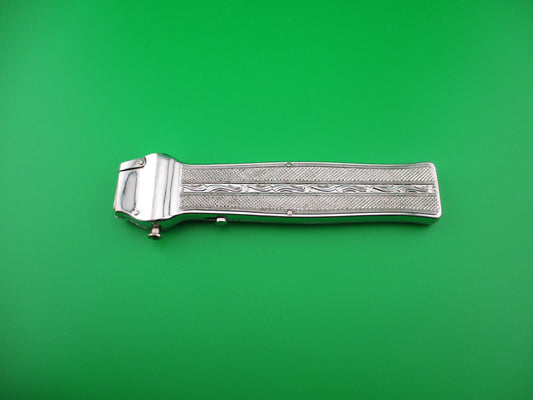 BONSA SOLINGEN D.B.G.M ROSTFREI 23cm German OTF Automatic Trapdoor knife all metal