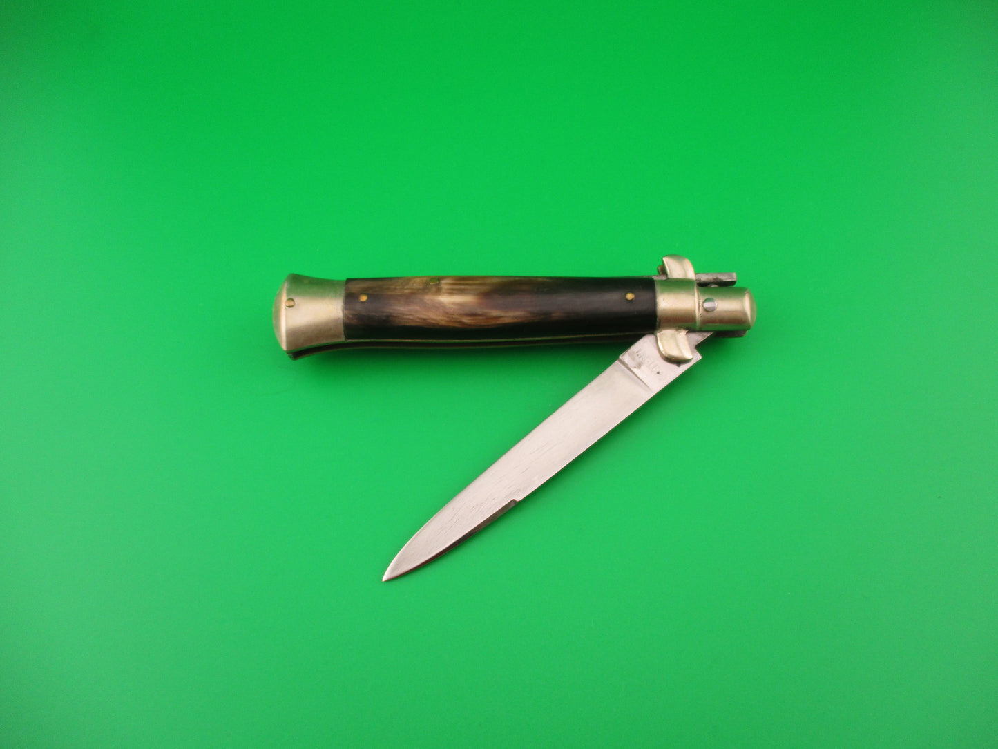 Rostfrei (slant) PATENT 20cm Italian Vintage BoBc Black automatic knife