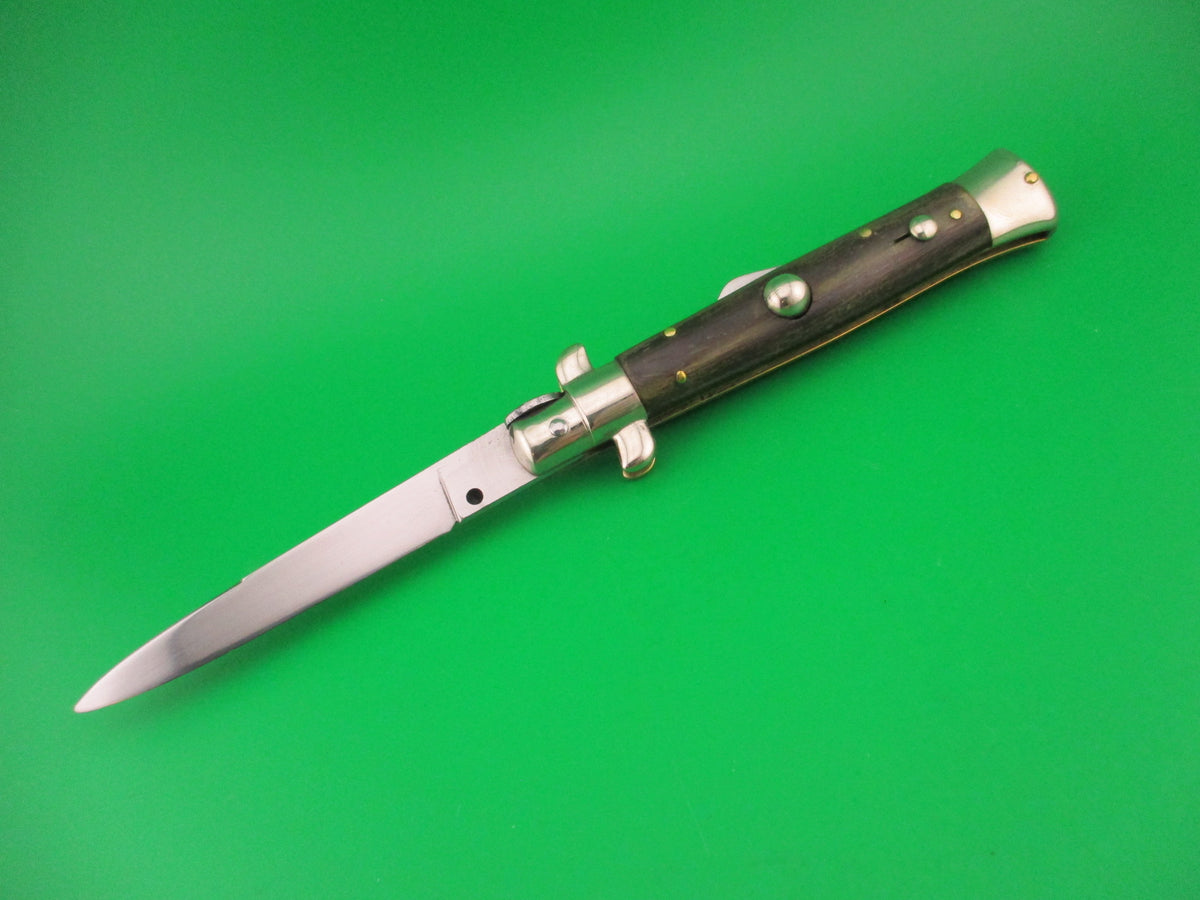 PATENT 20cm Italian Humpback stiletto 1960s Vintage automatic knife