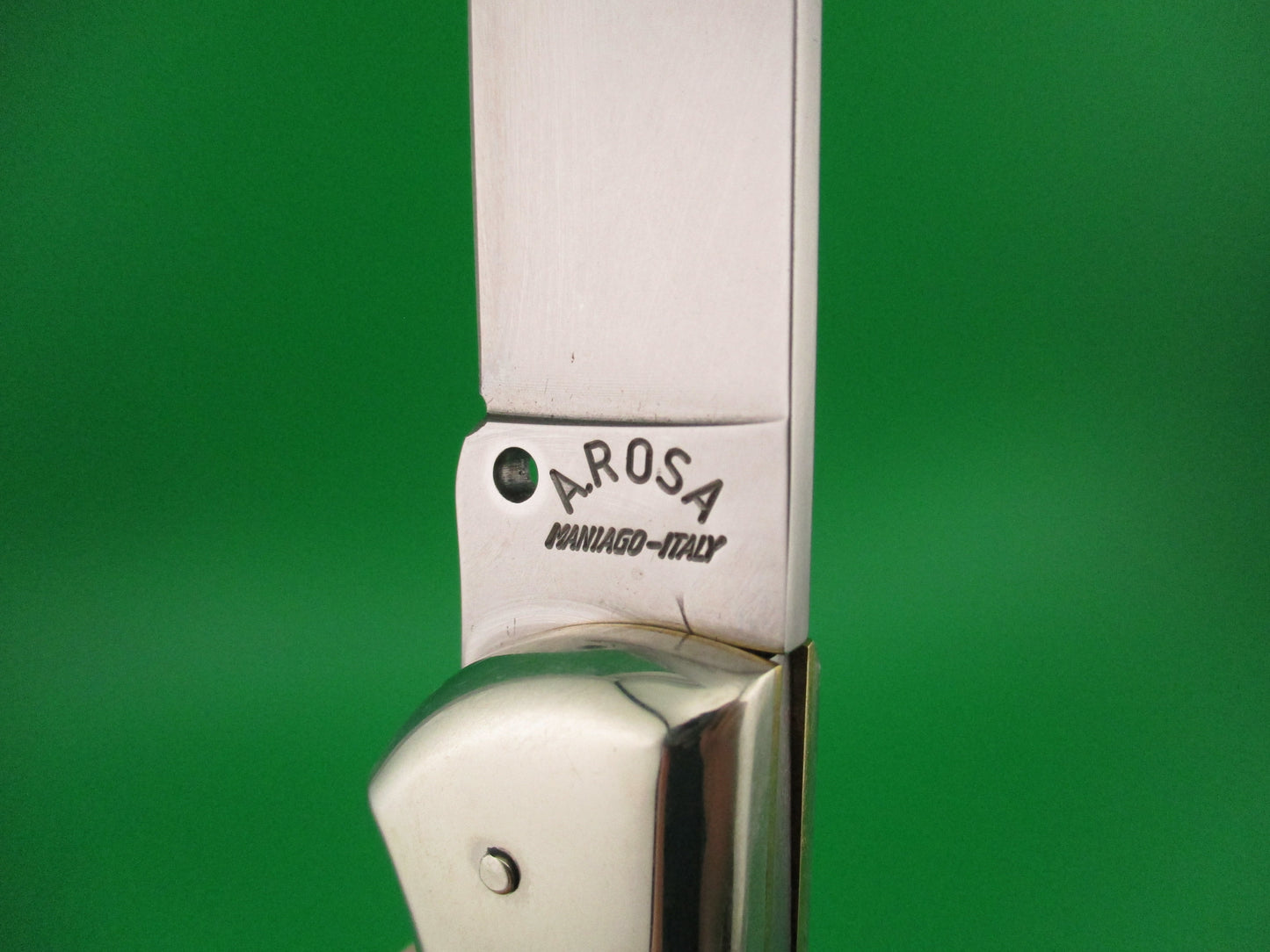 AROSA MANIAGO ITALY 30cm Italian JOLLY Left handed Bird's Head automatic knife