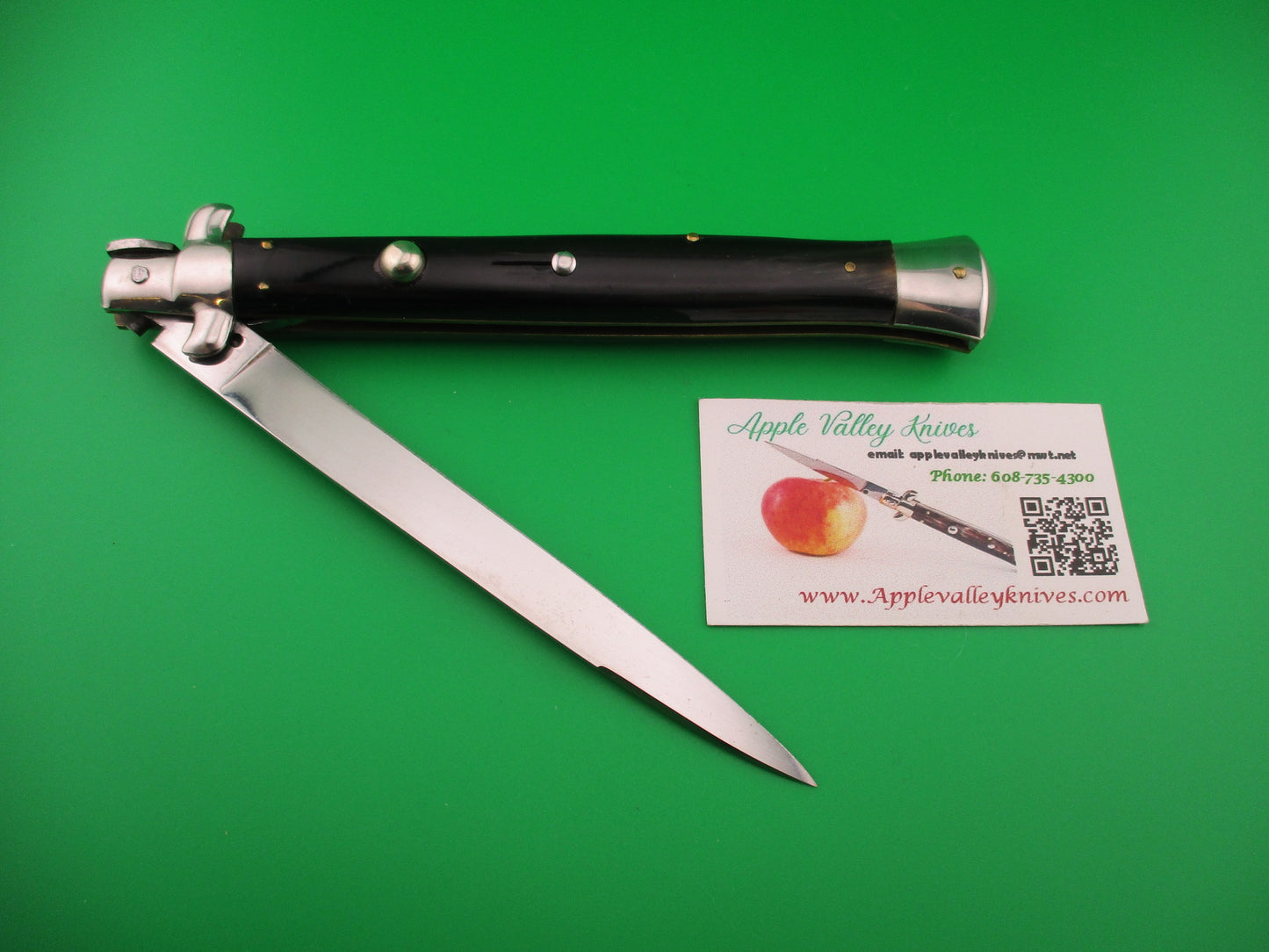 VIRGINIA INOX 33cm Italian Transitional Stiletto 1960s Vintage automatic knife