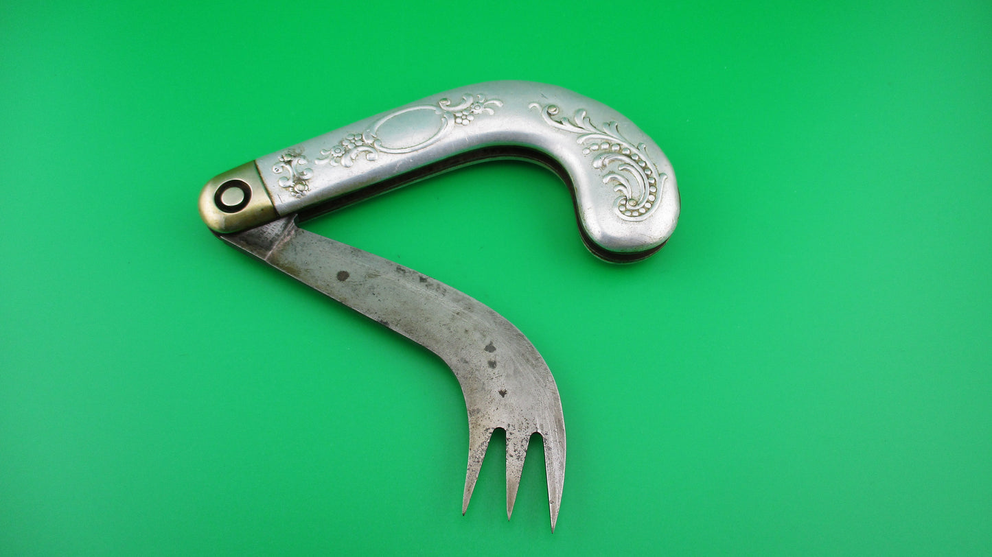z Press Button Knife Co One Arm Man Knife switchblade Aluminum handles