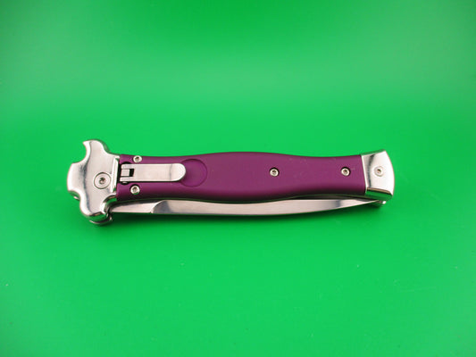 AGA CAMPOLIN ZERO 22cm Italian Inverted Lever Purple automatic knife 2018
