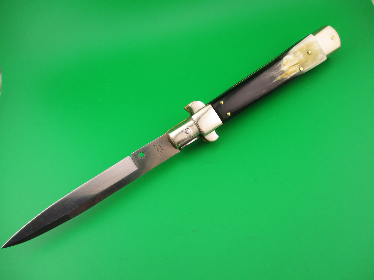 RENZO PASCOTTO 28cm Frosolone Style picklock Brazilian horn automatic knife