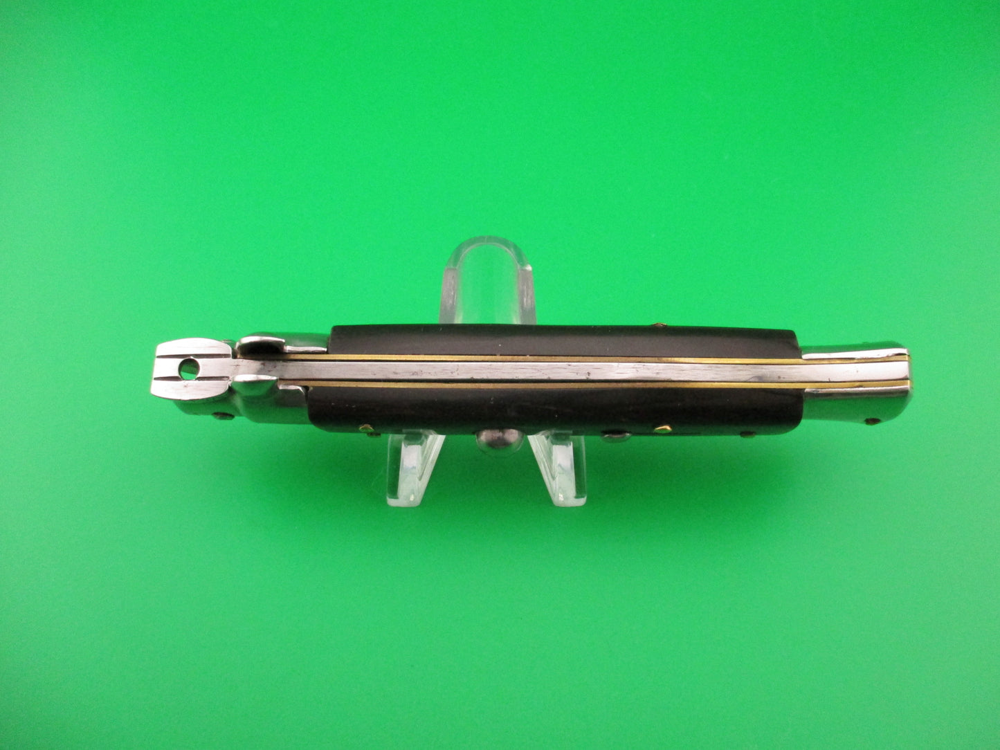 AB ITALY 22cm Italian Swivel bolster Dagger Horn automatic knife