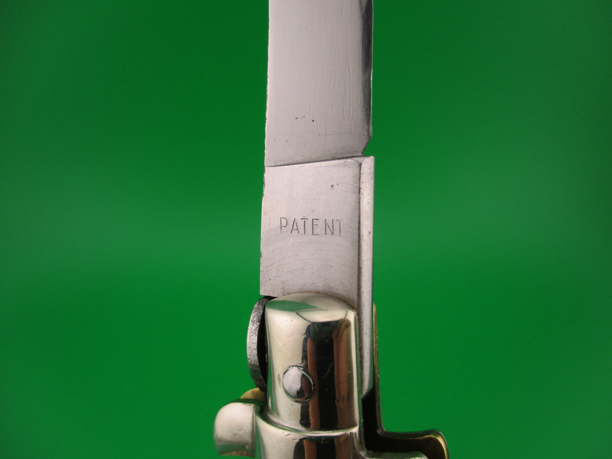 PATENT 20cm Italian Humpback stiletto 1960s Vintage automatic knife