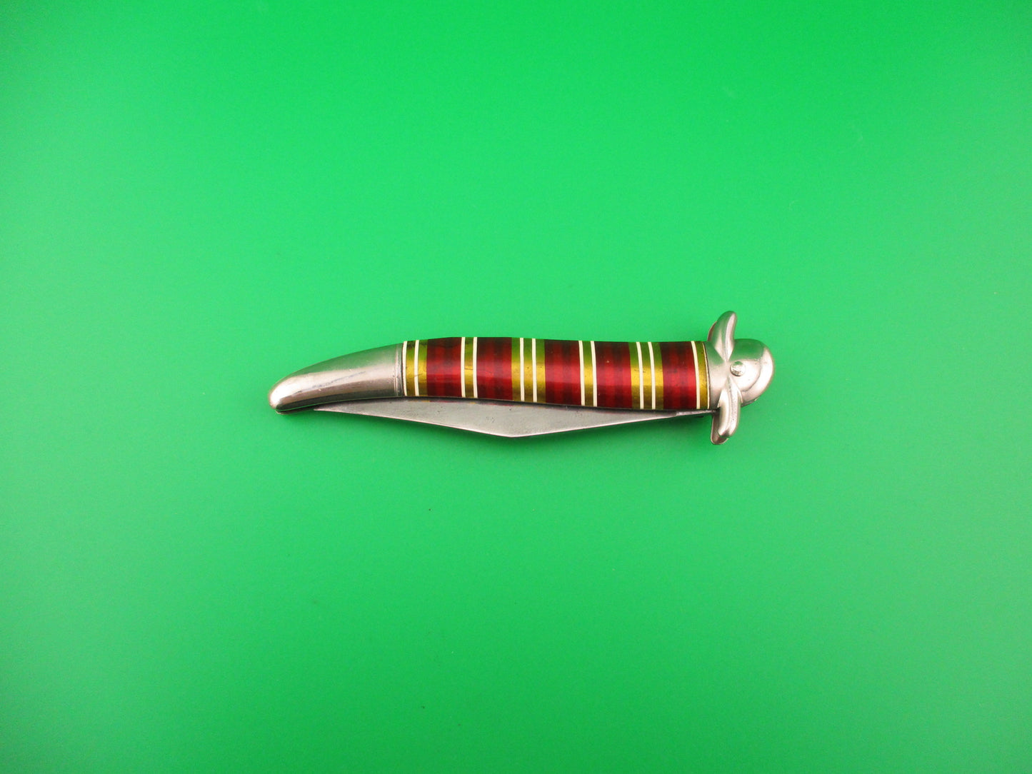 Hammer Brand Imperial toothpick crossguard candystripe vintage switchblade