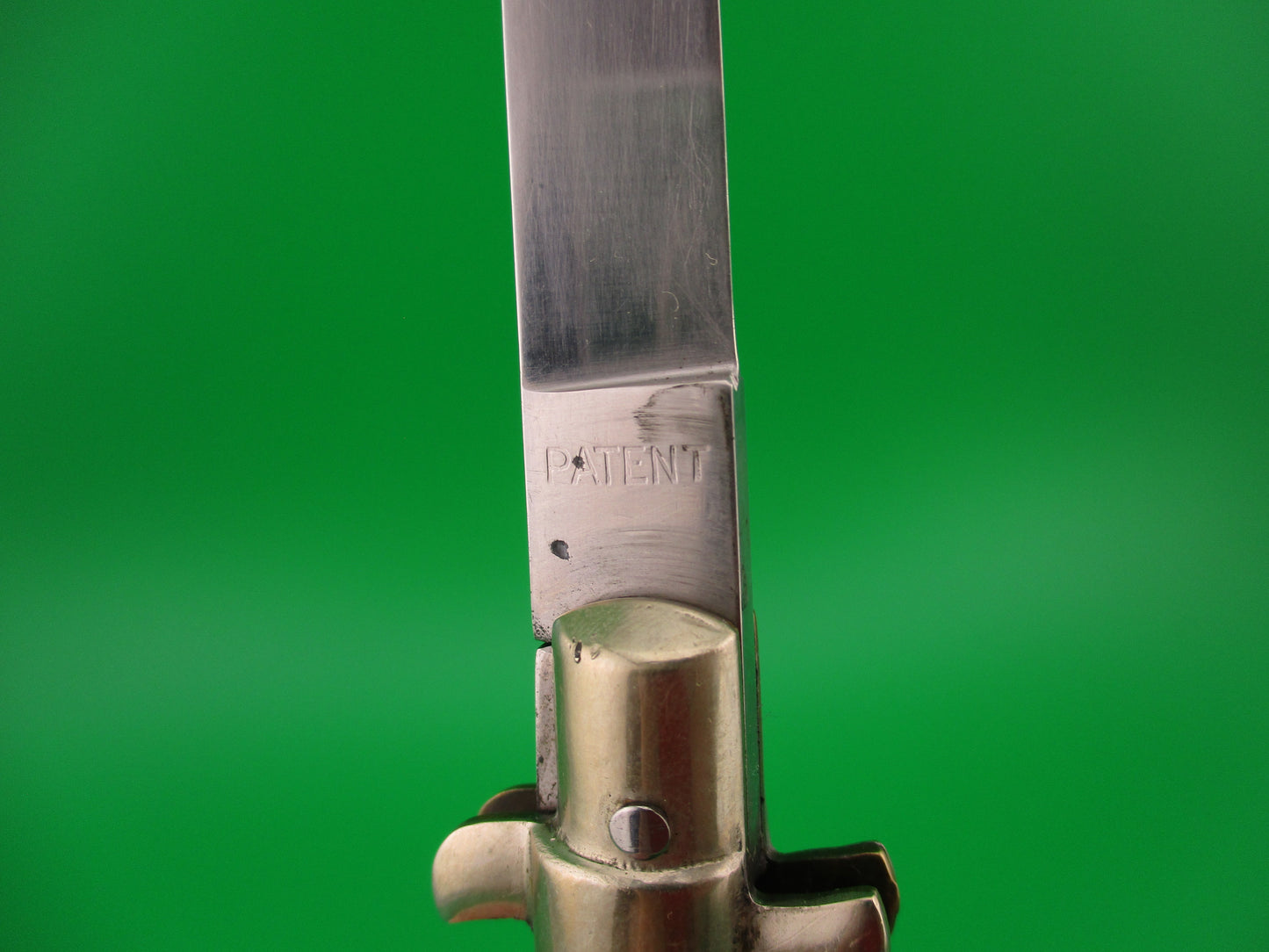 Rostfrei (slant) PATENT 20cm Italian Vintage BoBc Black automatic knife