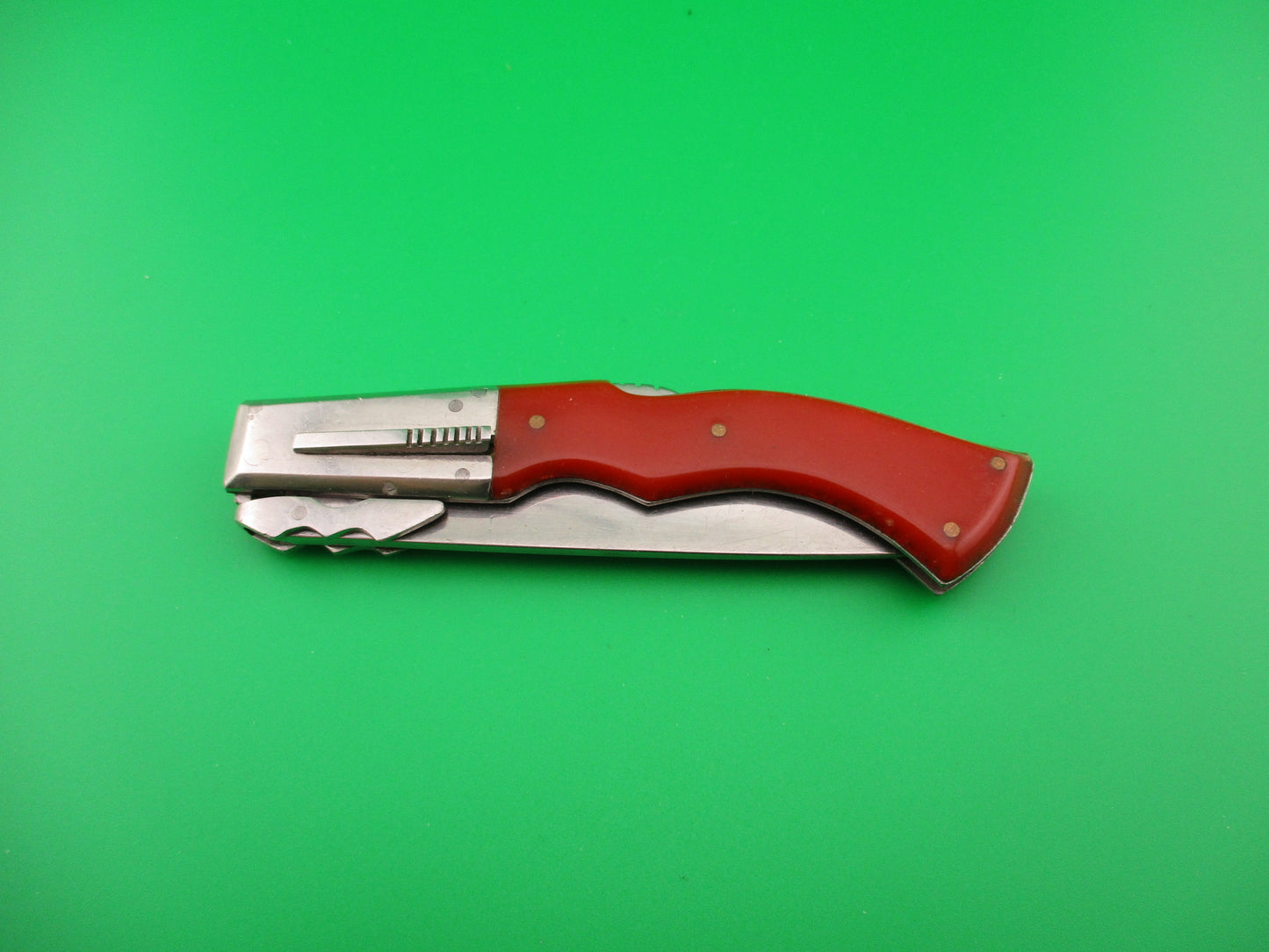 RPK 22cm Russian Gunstock Swing Guard Lockback vintage automatic knife