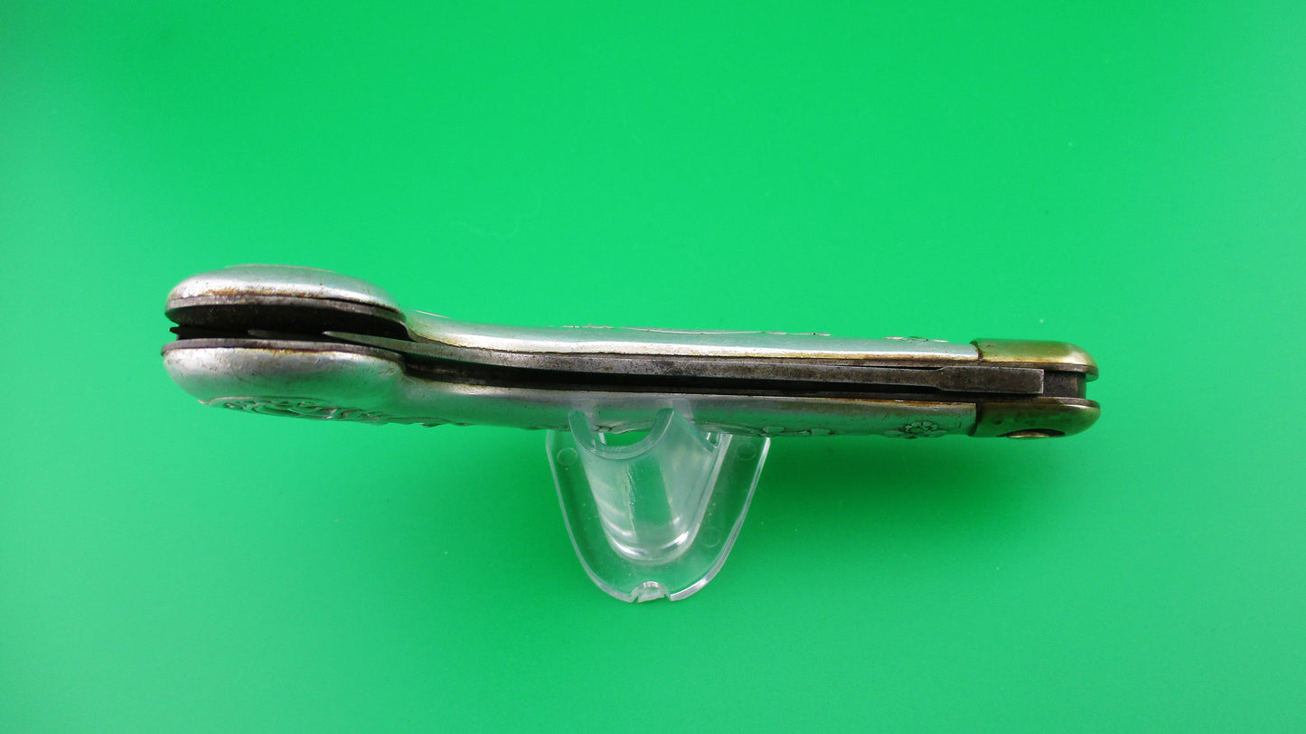 z Press Button Knife Co One Arm Man Knife switchblade Aluminum handles