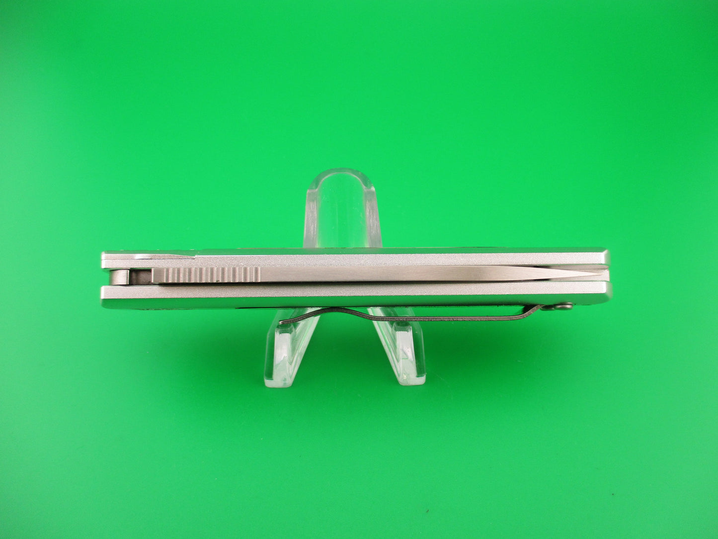 CobraTec Gideon Hidden Release Auto - Silver/Abalone Alum (3.0" 154CM) CTGSHRABA154