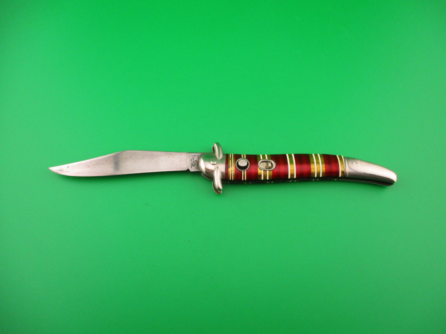Hammer Brand Imperial toothpick crossguard candystripe vintage switchblade
