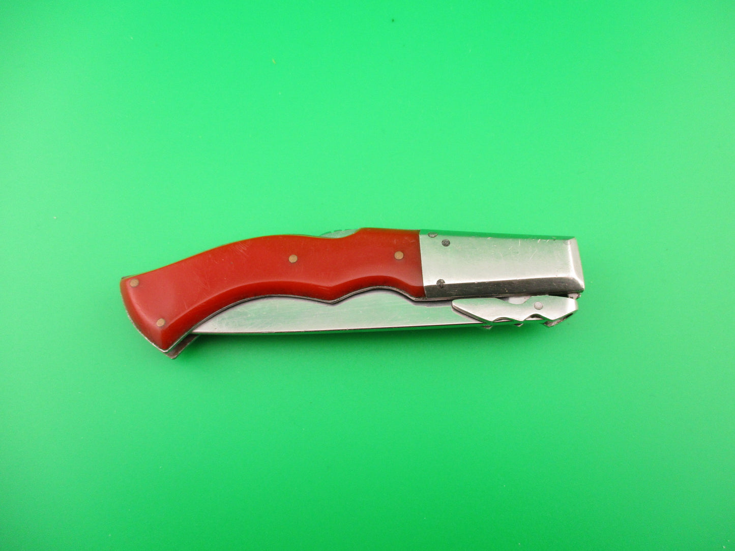 RPK 22cm Russian Gunstock Swing Guard Lockback vintage automatic knife